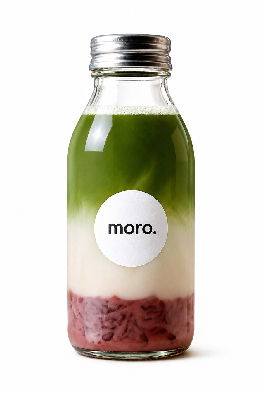 Azuki Matcha Latte by moro.